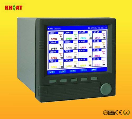 Kh300g Universal 16 Channels Temperature Data Logger