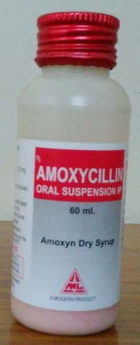 Amoxicillin Oral Suspension, For Clinical, Hospital, Form : Liquid
