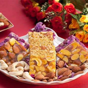 Dry Fruit Chikki, Ingredient : Dry Fruit, Jaggery, Sugar