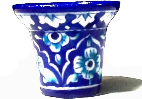 Blue Pottery Planter