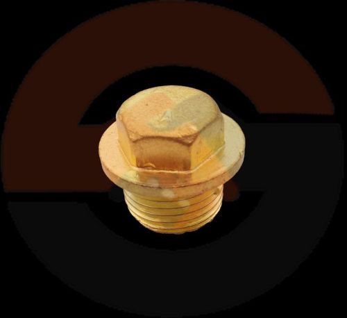 Brass Flanged-hex Head Stop Plug