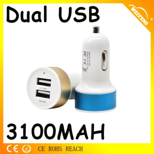 Dual USB Car Charger 3.1amp
