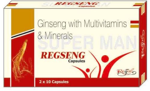 Regseng Capsules, For Clinic, Hospital, Feature : Long Shelf Life