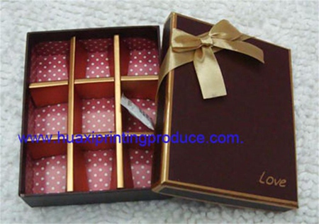 Square Chocolate Boxes