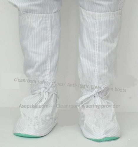 Cleanroom ESD Shoe, Boot /booty With Soft Sole--lowest Price In Market Factory Direct