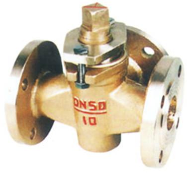 Cast Iron Three-way Copper Plug Valves
