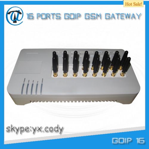 16 Ports Goip GSM Gateway,16 Port GSM VOIP Gateway With Imei Change