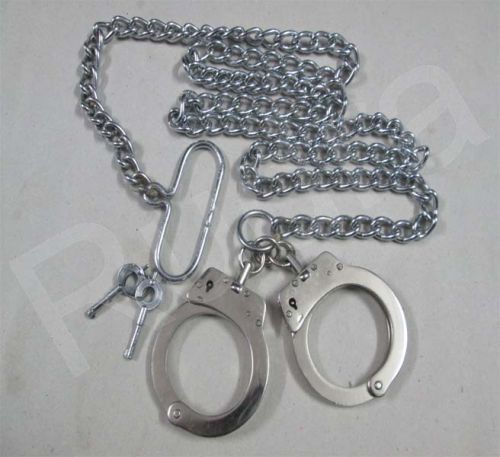 ASP Chain Handcuffs, Finishing : Polished