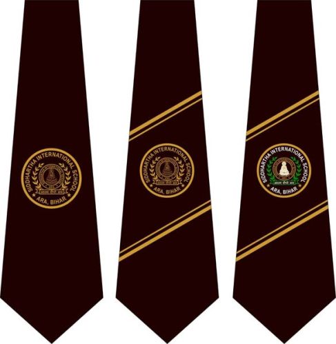 Printed Cotton School Ties, Size : Standard