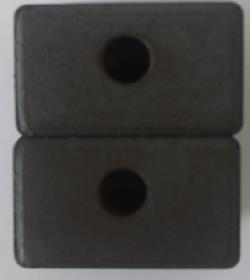 Aoke 20*5*2 Ferrite Magnet With S&N Poles