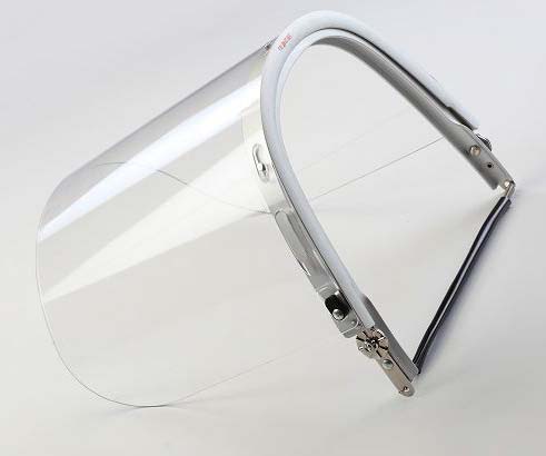 Copper Metal Safety Face Shield, For Industry, Pattern : Plain