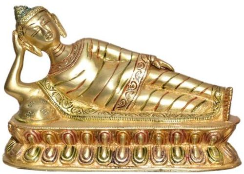 SLEEPING BUDDHA ON BASE