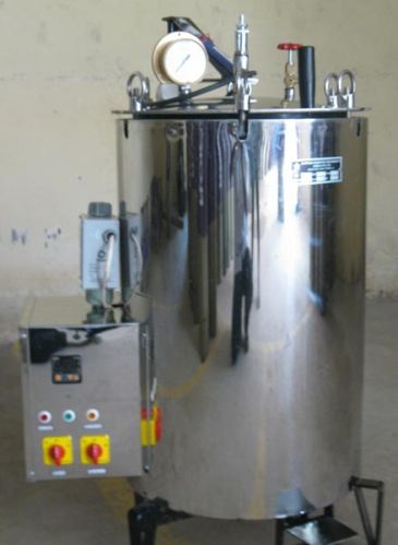 40Kg Polished Stainless Steel Autoclave, For Laboratory Use, Packaging Type : Customized