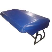 Steel Tractor Hood, Color : Blue