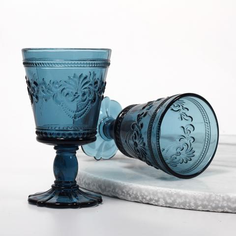 COURTYARD WINE GLASS INK