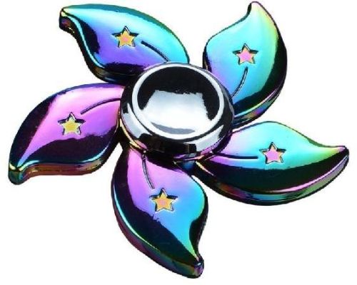 Flower Design Stylish Fidget Spinner Focus Stress Reducer Toy