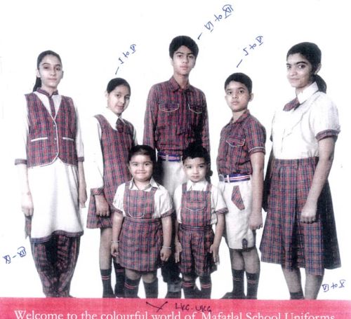 Readymade Cotton DAV School Uniform, Gender : Unisex