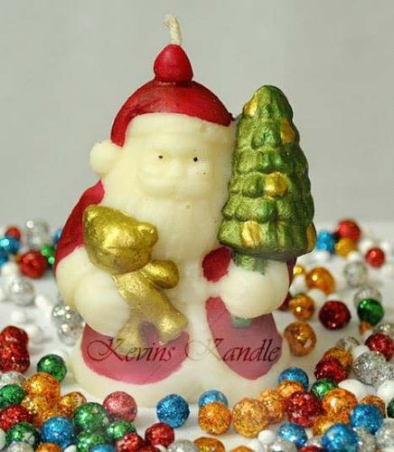 Santa Candle