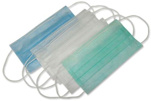 Non Woven Face Masks, For Clinical, Hospital, Rope Length : 4inch