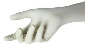 Latex Medical Examination Gloves, Length : 10-15inches