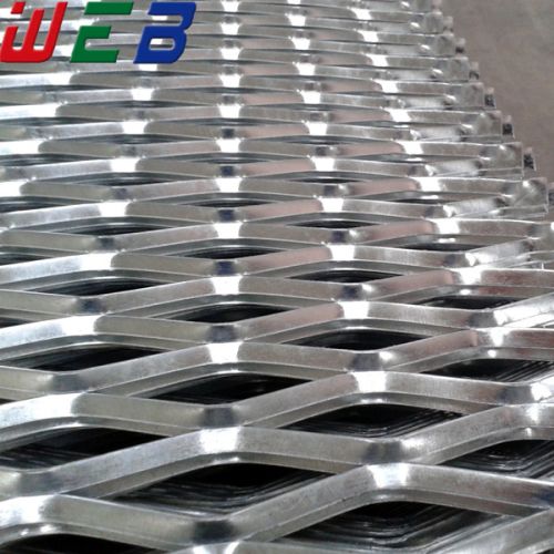 Bright Anodized Aluminum Expanded Plate (0.3-8.0mm Thick)