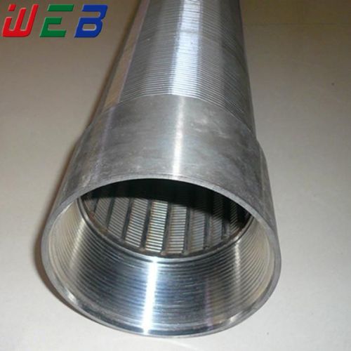 Factory Stainless Steel Wedge Wire Well Screen (Length Up To 12m)