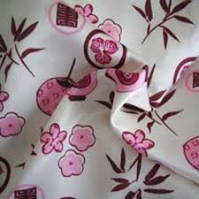 Poly Dull Satin Fabric Printed Fabric, Width : 42'