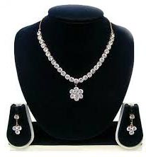 Artificial Diamond Necklace Set