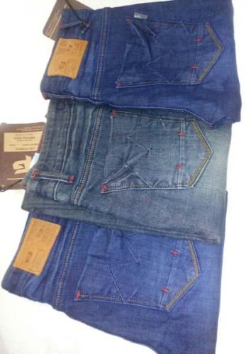 Calvin Klein Faded Mens Jeans, Size : L, XL, XXL