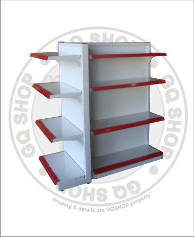 3 Way Gondola Racks, Packaging Type : White