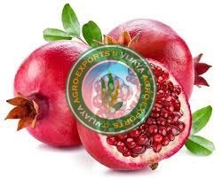 Organic Fresh Pomegranate, For Making Custards, Making Juice, Making Syrups., Packaging Size : 10-20kg