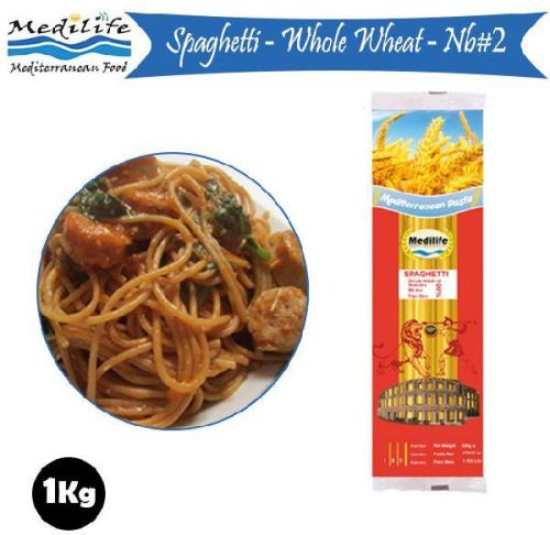 1kg NB 2 Whole Wheat Pasta, Brand Name : MEDILIFE or OEM