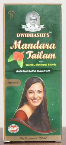 DWIBHASHI MANDARA TAILAM (THE HAIR OIL) 200 ML