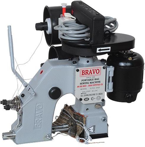 Portable Bag Closer Machine Double Needle