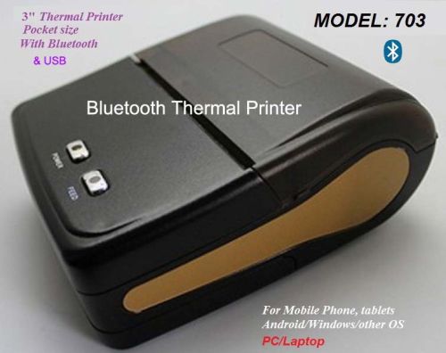 Bluetooth Thermal Printer, Feature : Compact Design, Durable, Light Weight, Low Power Consumption