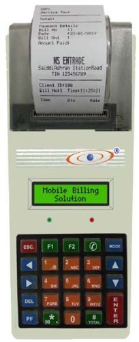 Mobile Billing Machine, Screen Size : 10 Inch TFT