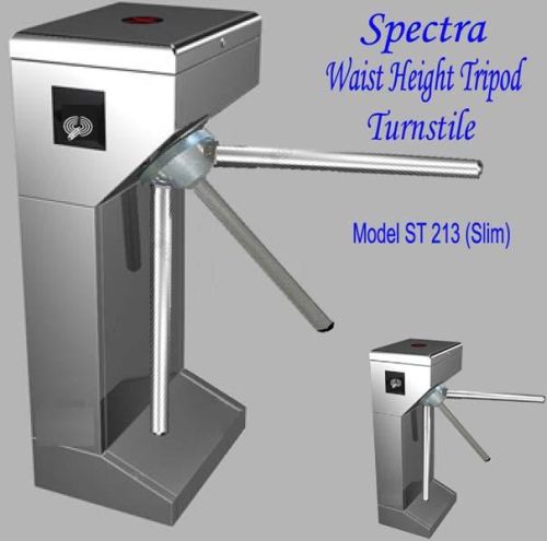 Waist Height Tripod Turnstile, Voltage : 220V