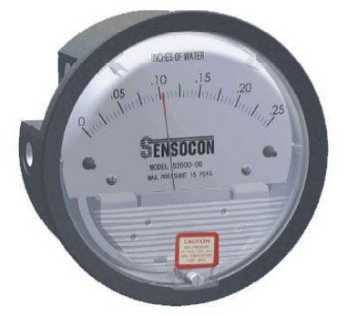 Low Cost Sensocon Differential Pressure Gauge