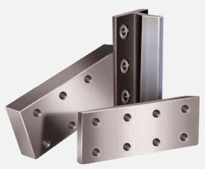 Polished Metal Elevator Fishplates