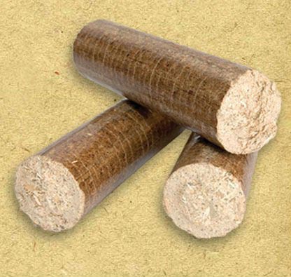 Wooden biomass briquettes, Moisture : 10- 12 %