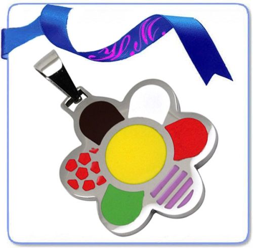 Snowflake Puzzle Frozen Lotus Flower Pendant