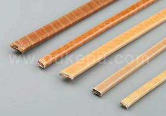 Coated Enameled Polyimide Film Flat Copper Aluminium Wire