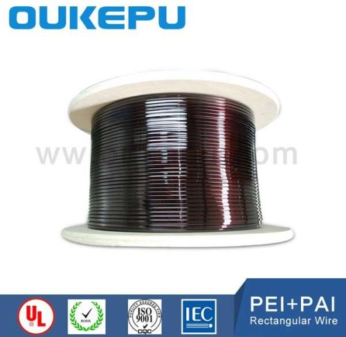 Enameled Aluminium Flat Wire, Brand Name : OUKEPU for transformers