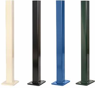 Aluminum Fence Post - 0.06' To 0.125' In Thickness