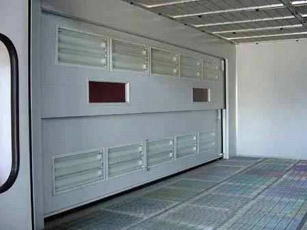 Metal Industrial Polishing Booths, Color : Metallic