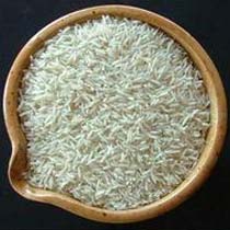 Raw basmati rice