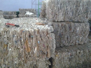 Clear Baled PET Bottle Scrap