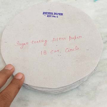 Sugar Testing Filter Paper 18 Cm Circle