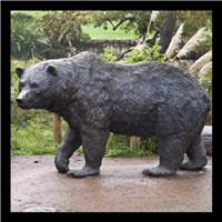 Bronze Bear Statues