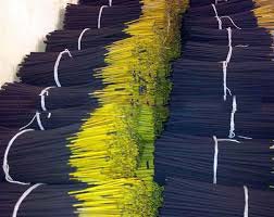 Raw Incense Stick, Color : Black, Length : 6-12inch